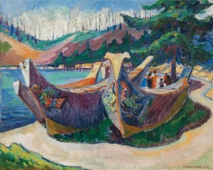 Emily Carr - War Canoes